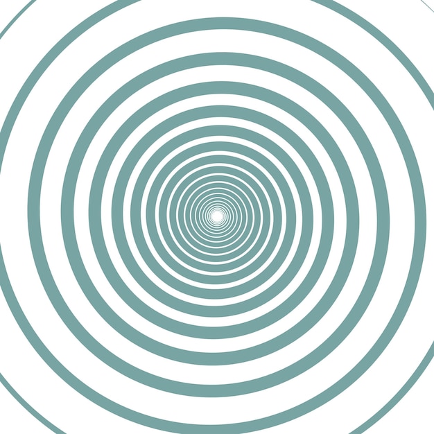 Water rings Sound circle wave effect vector illustration