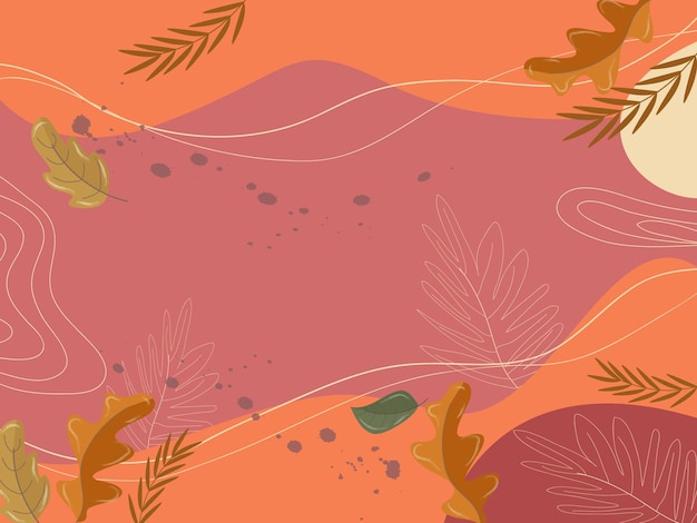 Watercolor Colorful Floral Background