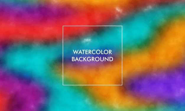 Watercolor Gradient mesh abstract blur texture background