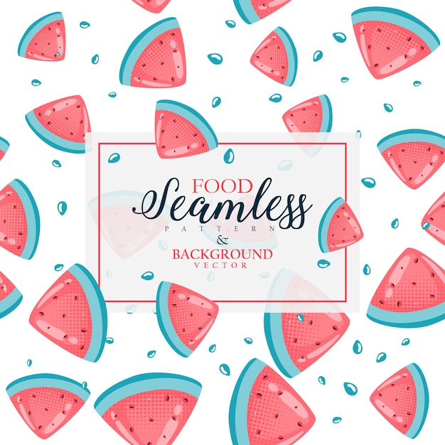 watermelon seamless pattern design.blank space for text input.