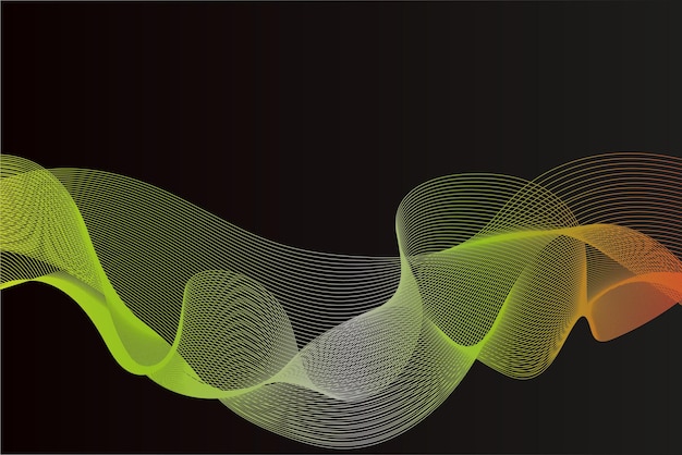 WAVE LINE ABSTRACT