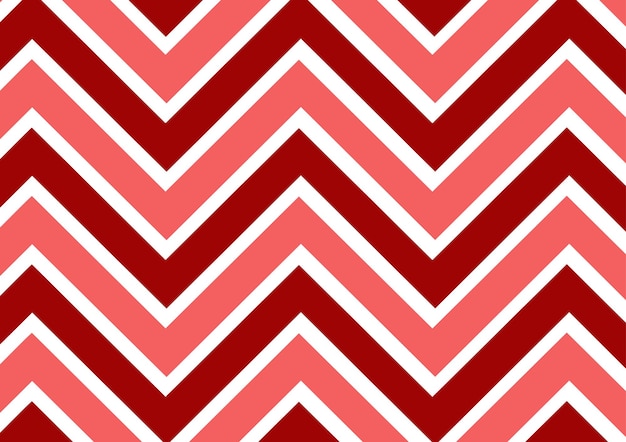 Wave pattern seamless abstract background Stripes wave pattern red colour vector design