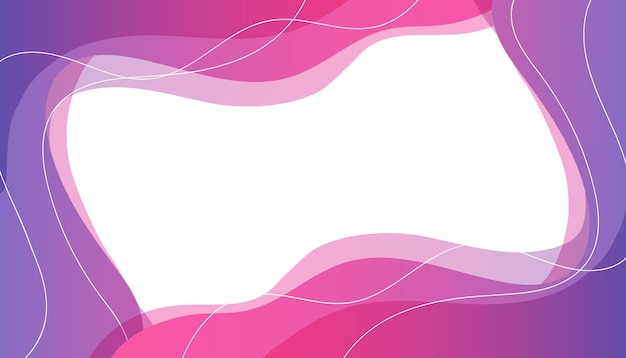 Wave purple gradient background