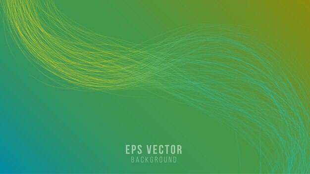 wavy lines abstract background with gradient shiny effect