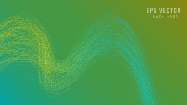 wavy lines abstract background with gradient shiny effect
