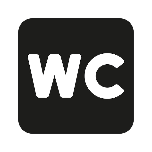 WC line icons Sink hygiene for business toilet for men and women bio toilet toilet cubicle WC Restroom concept Vector line icon on white background