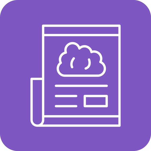 Weather News icon vector image Can be used for News and Media