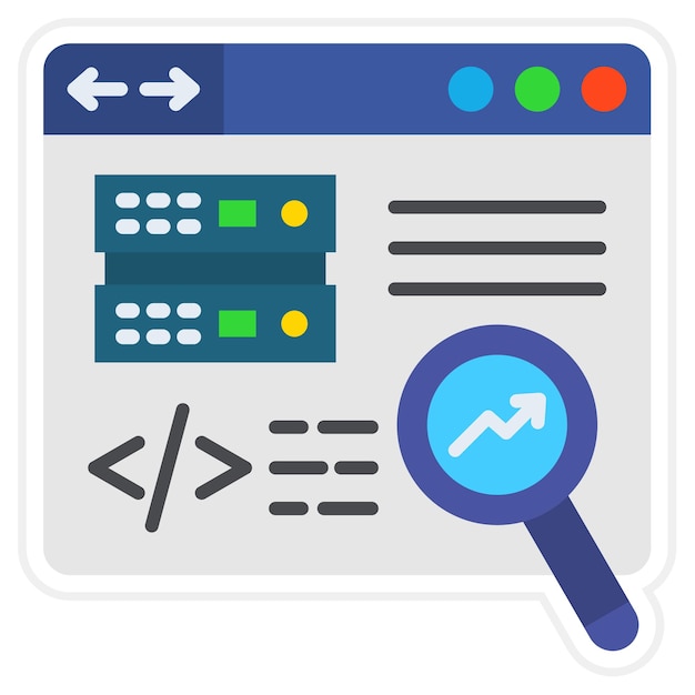 Web analysis Icon