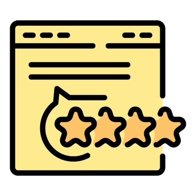 Web chat support icon outline vector Call service Tech help color flat