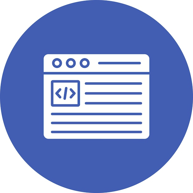 Web Coding Icon