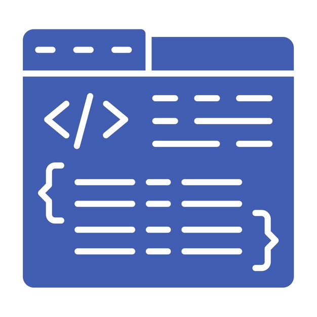 Web Coding Icon