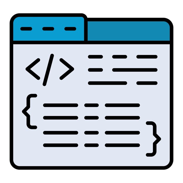 Web Coding Icon