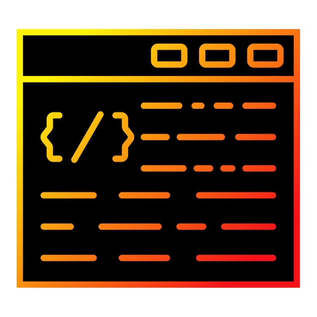 Web Coding Icon