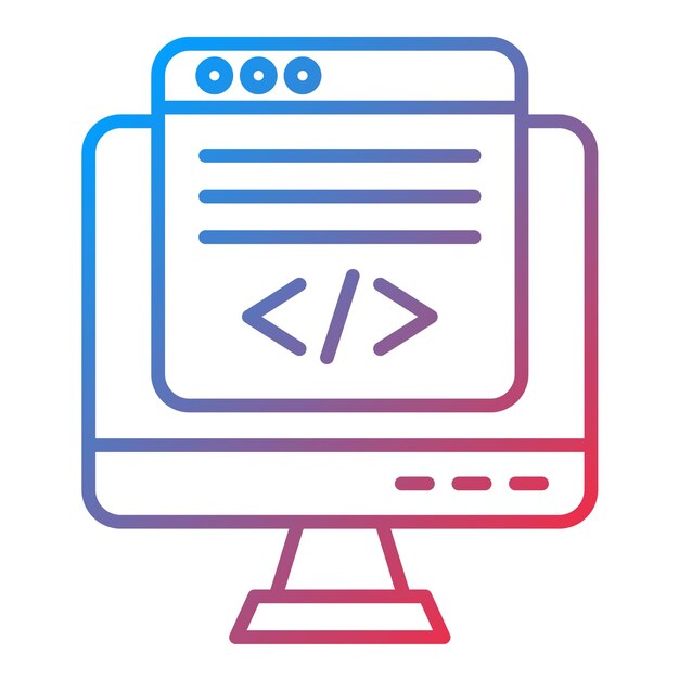 Web Development icon vector image Can be used for Online Marketing