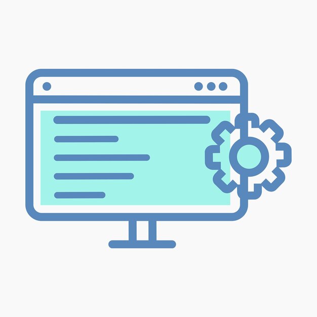 Web development icon