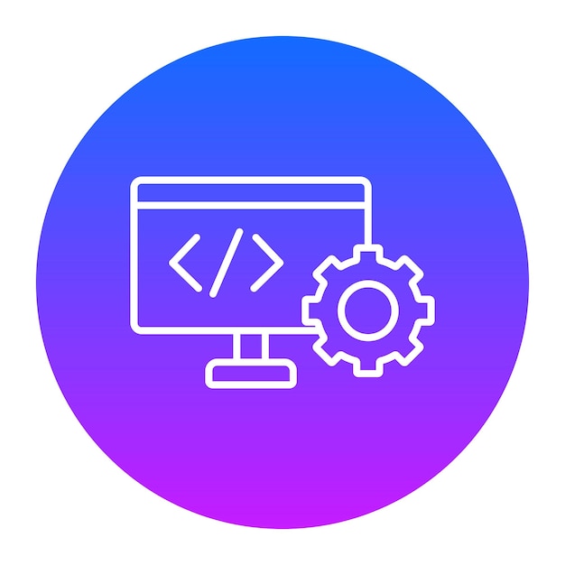 Web Development Vector Illustration