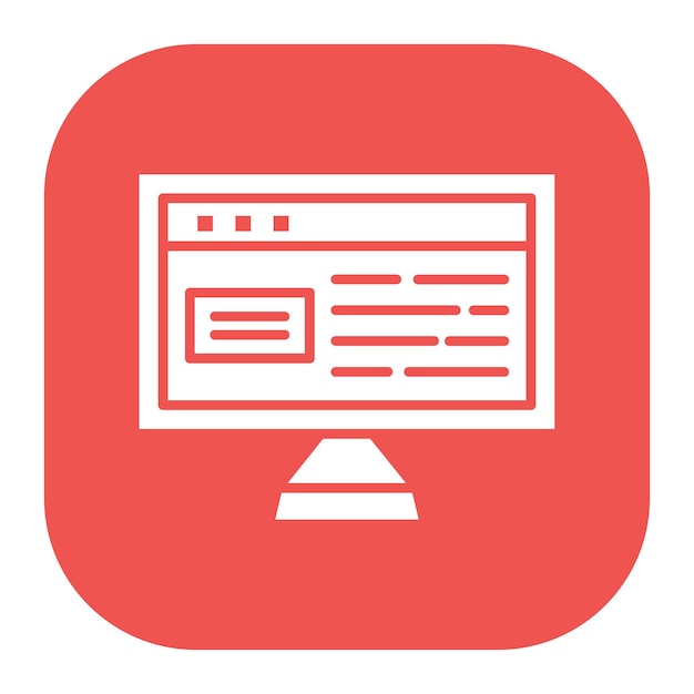 Web Interface Vector Illustration
