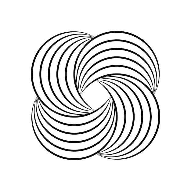 Web line modern color full letter logo design