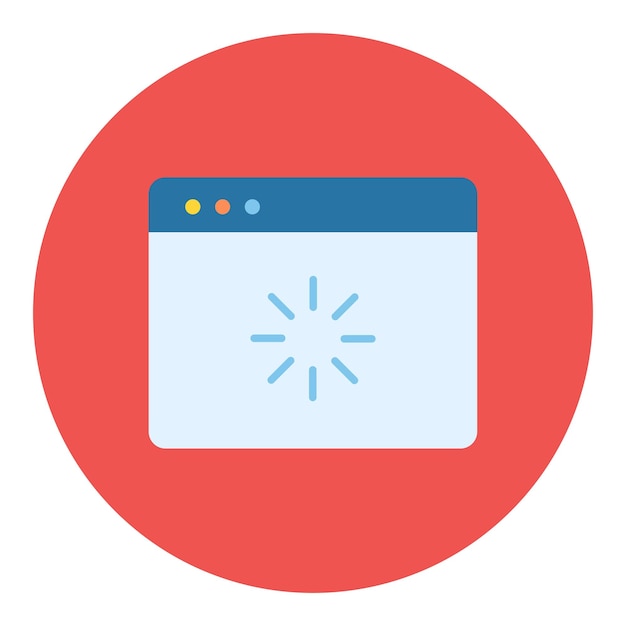 Web Loading Flat Illustration