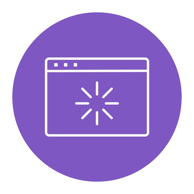Web Loading Vector Illustration