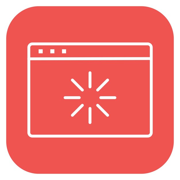 Web Loading Vector Illustration