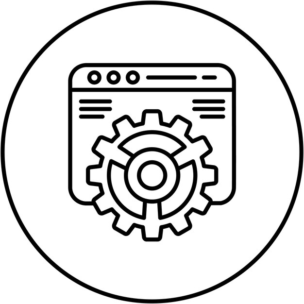 Web Maintenance icon vector image Can be used for Marketing