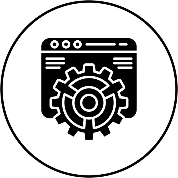 Web Maintenance icon vector image Can be used for Marketing