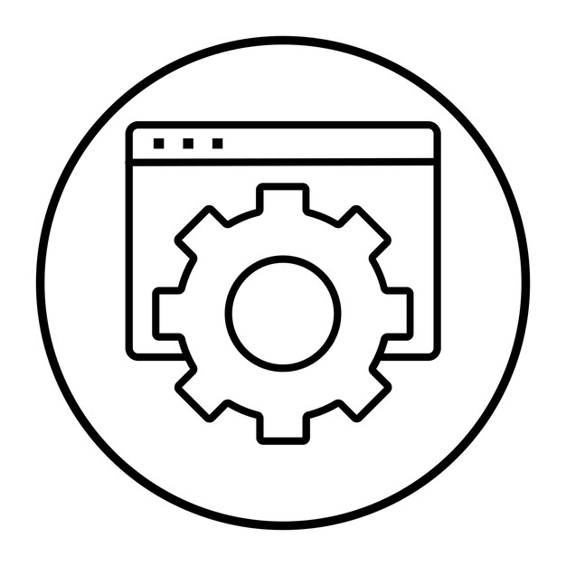 Web Maintenance Vector Illustration