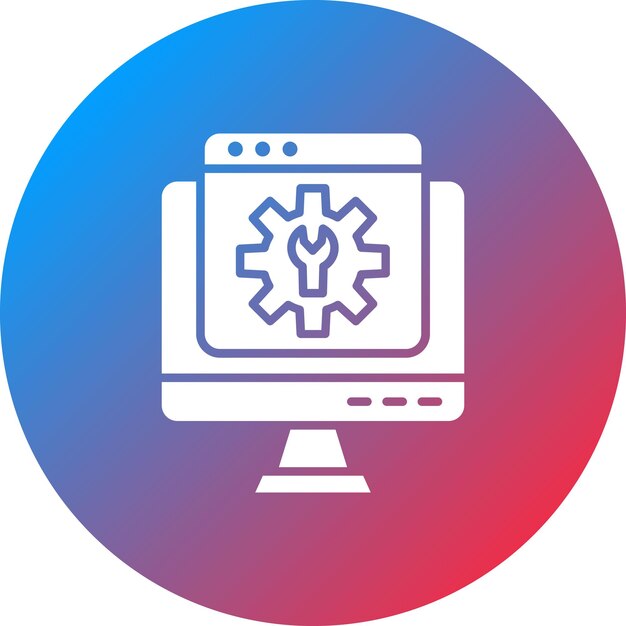 web optimization icon vector image can be used for online marketing