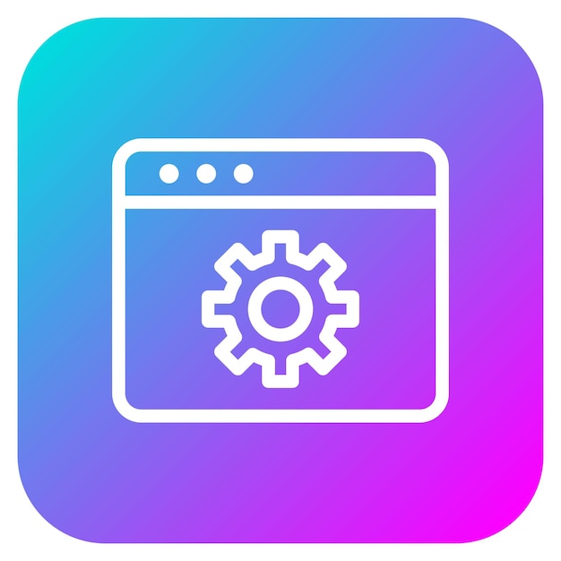 web optimization vector icon can be used for digital marketing iconset