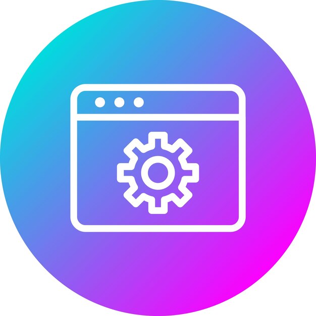 web optimization vector icon can be used for digital marketing iconset