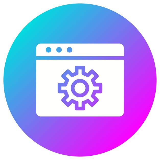 web optimization vector icon can be used for digital marketing iconset