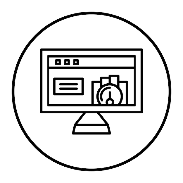 Web Optimization Vector Illustration