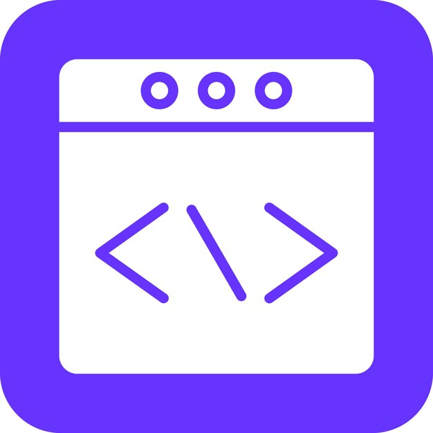 web programming icon style