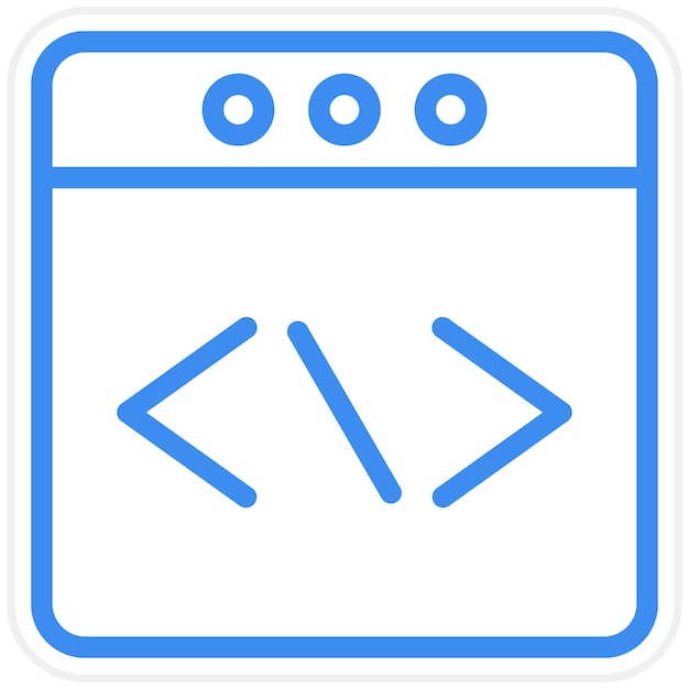 Web Programming Icon Style