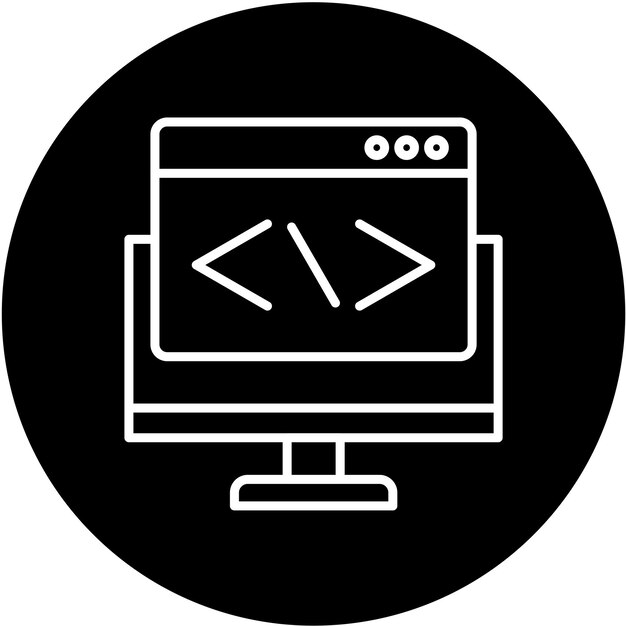 Web Programming Icon Style