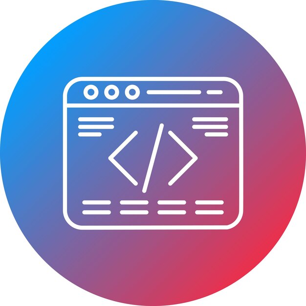 Web Programming icon vector image Can be used for Marketing