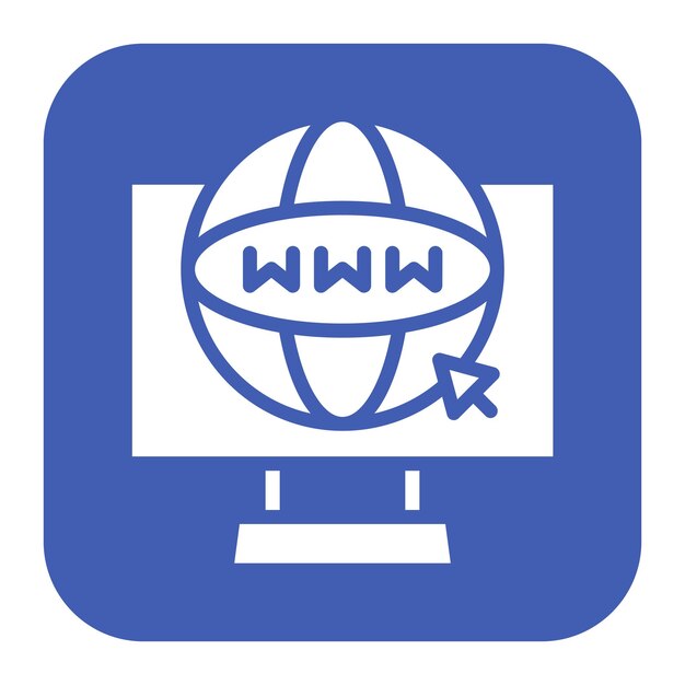 web site icon vector image can be used for new media