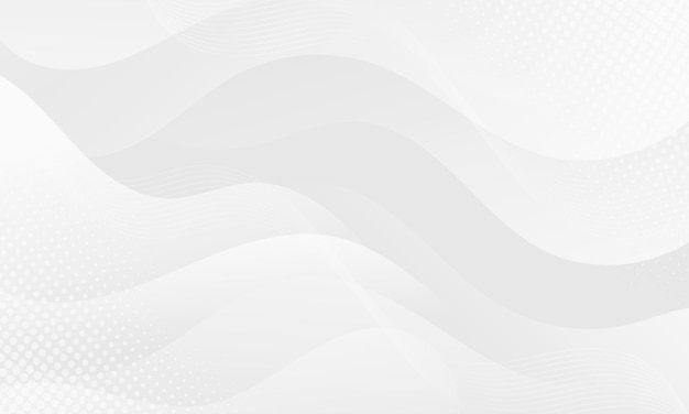Web sitesi el ilanları ve posterler için uygun, dalgalı şekillere sahip soyut beyaz arka plan