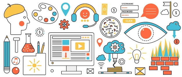 Webapplikation og sikkerhedsteknologi portefølje af kunstner adgang til software og kode