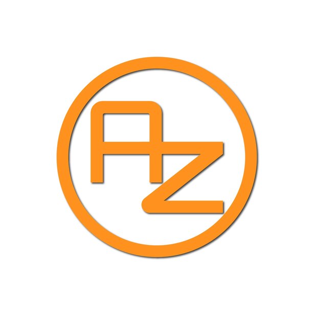 Webblinje modern färg fullständig logotypdesign