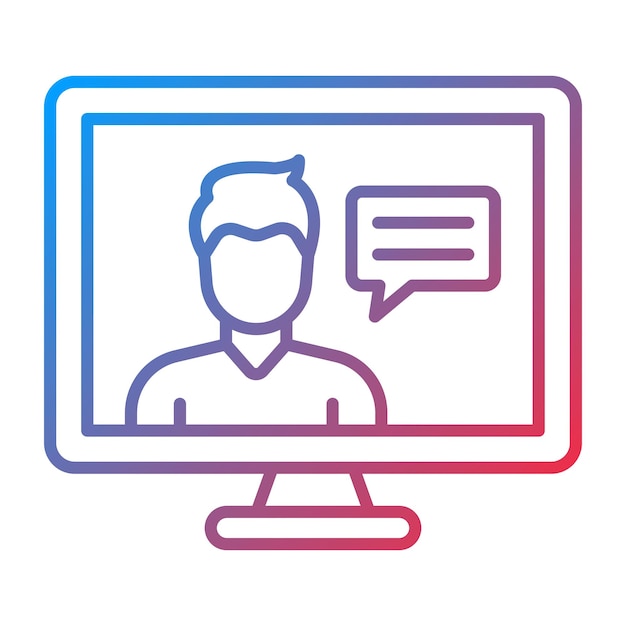 Webinars icon vector image Can be used for Marketing Technology