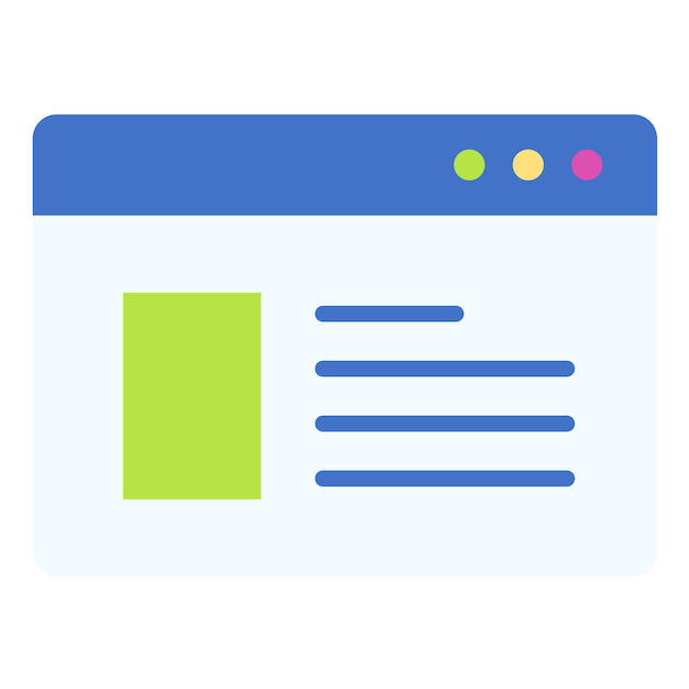 Website Ads Icon Style