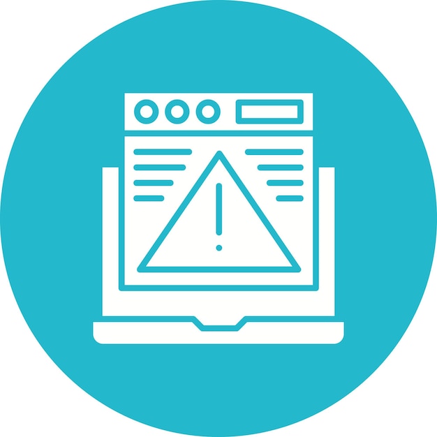 Website Error Vector Illustration Style
