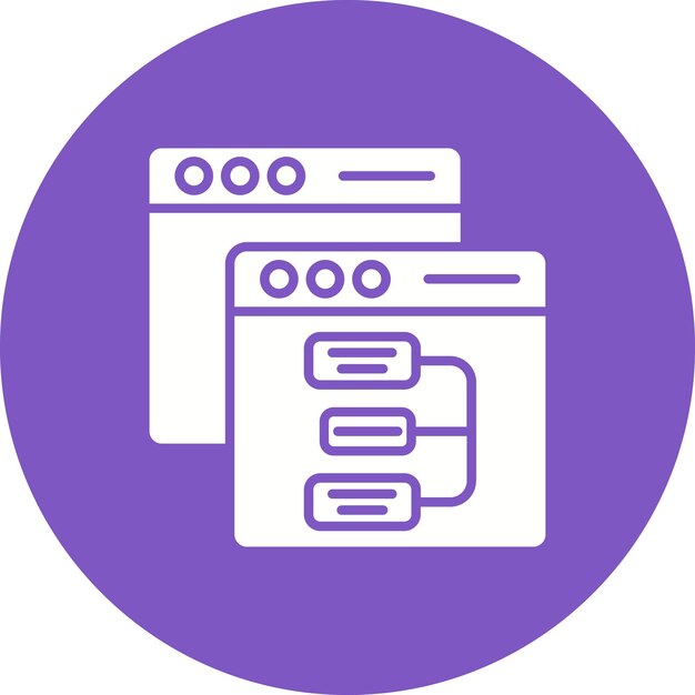 Website Layout vector icon Can be used for Computer Programming iconset