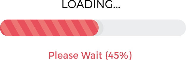 website loading graphic vector