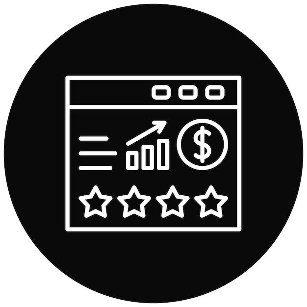 Website Rating icon vector image Can be used for SEO and SEM