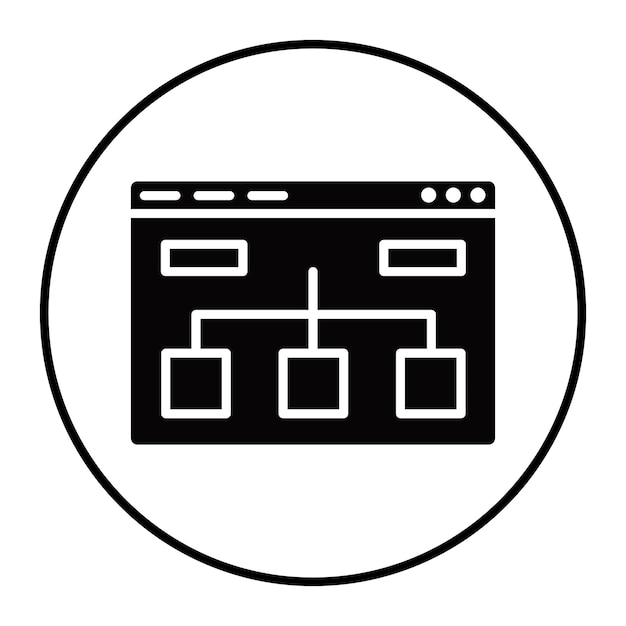Website Structure Icon