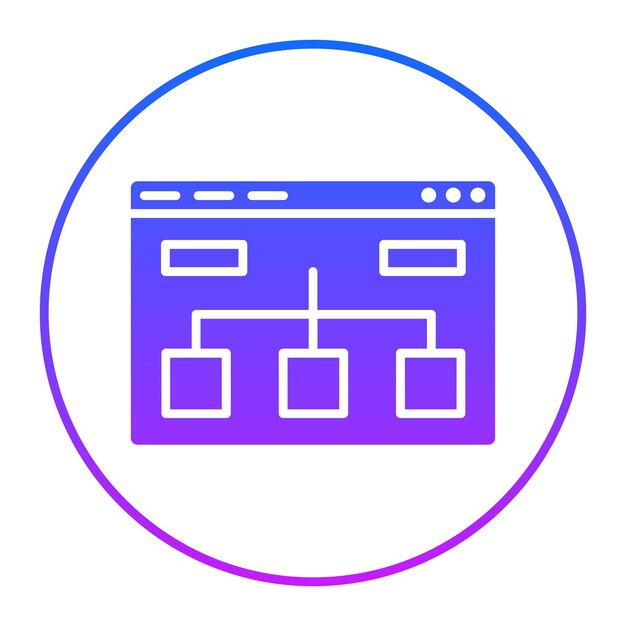 Website Structure Icon