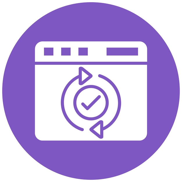 Website Update Vector Illustration Style